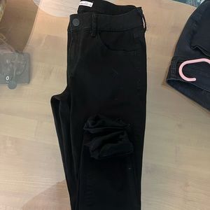 SO low rise jegging black size 11